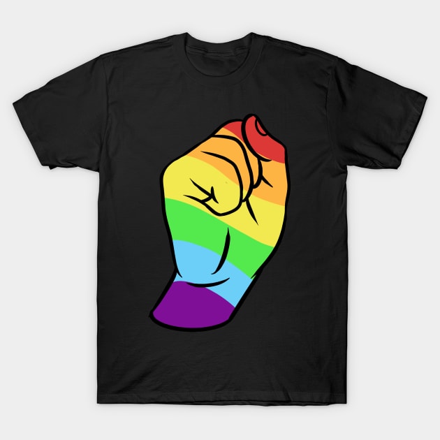 Pride LGTBQ T-Shirt by fromherotozero